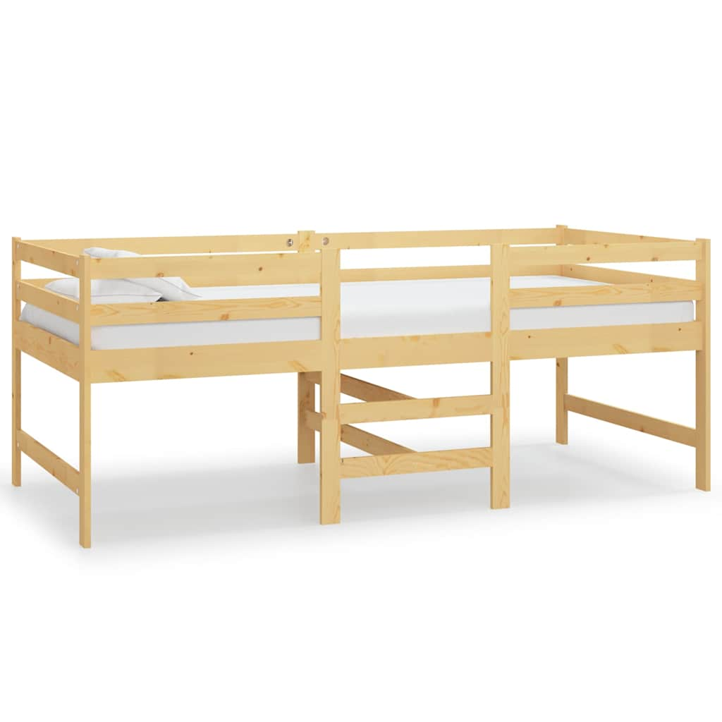 Cadre de lit sans matelas 90x200 cm bois de pin massif