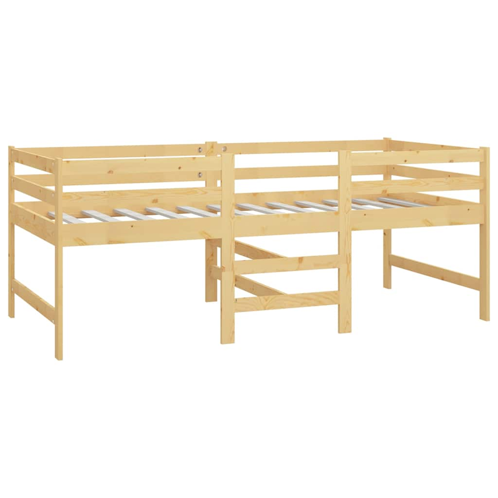 Cadre de lit sans matelas 90x200 cm bois de pin massif