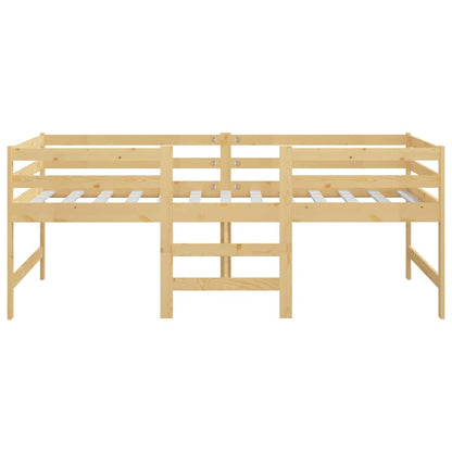 Cadre de lit sans matelas 90x200 cm bois de pin massif