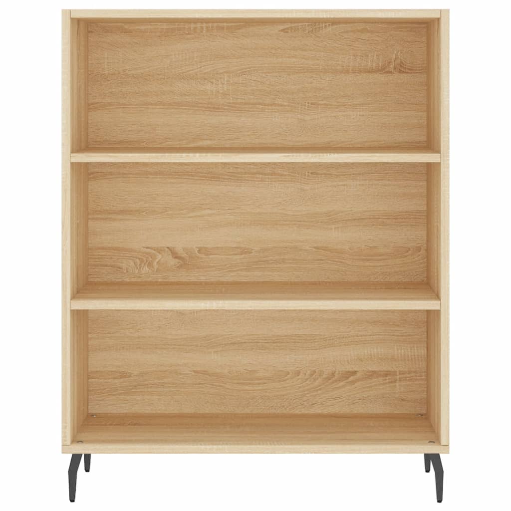 Armoire à étagères chêne sonoma 69,5x32,5x90 cm bois ingénierie