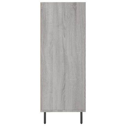 Armoire à étagères sonoma gris 69,5x32,5x90cm bois d'ingénierie