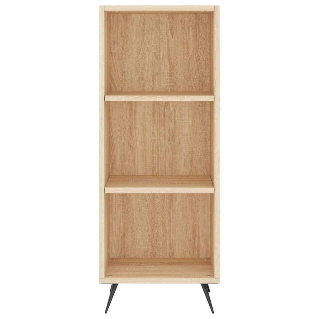 Armoire à étagères chêne sonoma 34,5x32,5x90 cm bois ingénierie