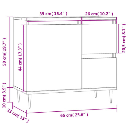 Armoire de salle de bain noir 65x33x60 cm bois d'ingénierie