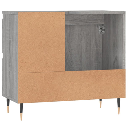 Armoire de bain sonoma gris 65x33x60 cm bois d'ingénierie