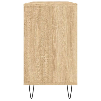 Armoire salle de bain chêne sonoma 80x33x60cm bois d'ingénierie