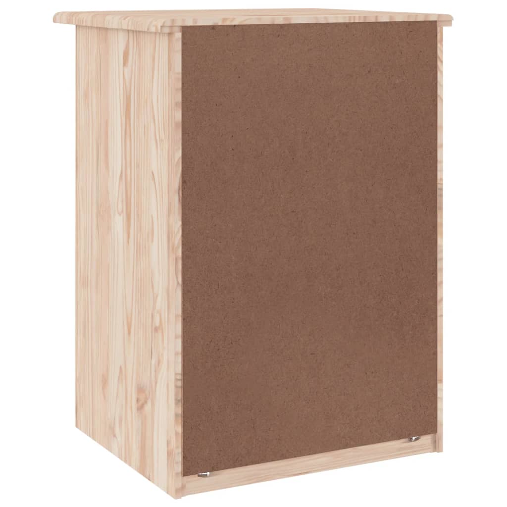 Table de chevet ALTA 41x35x55,5 cm bois de pin massif