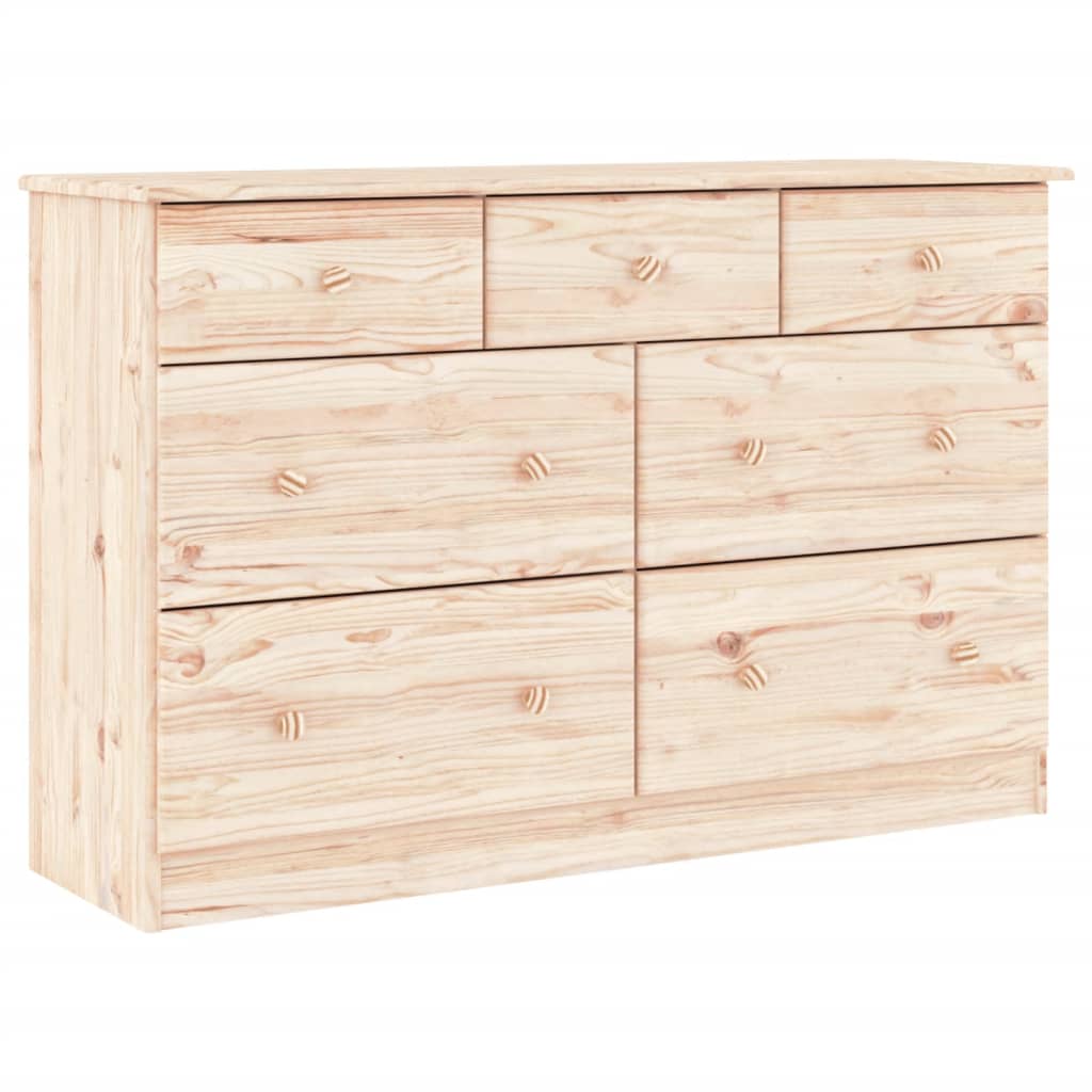 Commode ALTA 112x35x73 cm bois massif de pin