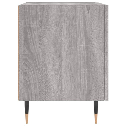 Table de chevet sonoma gris 40x35x47,5 cm bois d’ingénierie