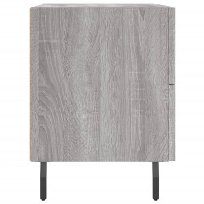 Tables de chevet 2 pcs sonoma gris 40x35x47,5 cm