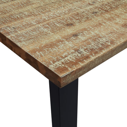 Table à manger 150x90x75 cm bois d'acacia solide