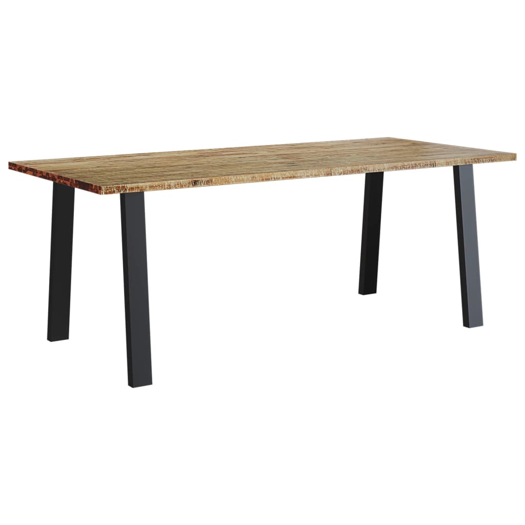 Table à manger 200x90x75 cm bois d'acacia solide