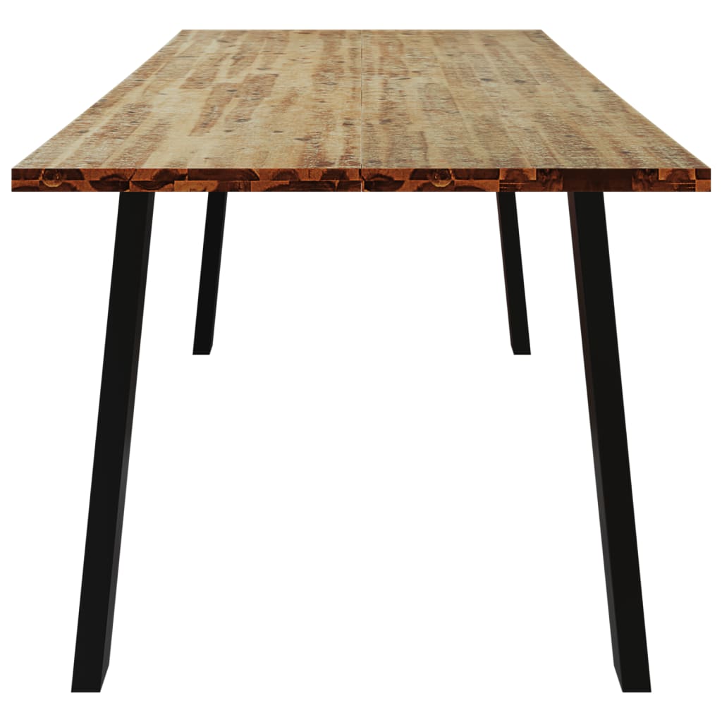 Table à manger 200x90x75 cm bois d'acacia solide