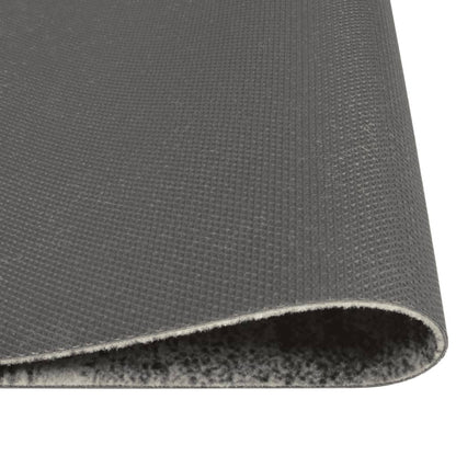 Tapis de cuisine lavable impression béton 45x150 cm velours