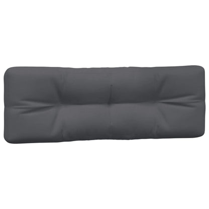 Coussins de palette lot de 7 anthracite tissu