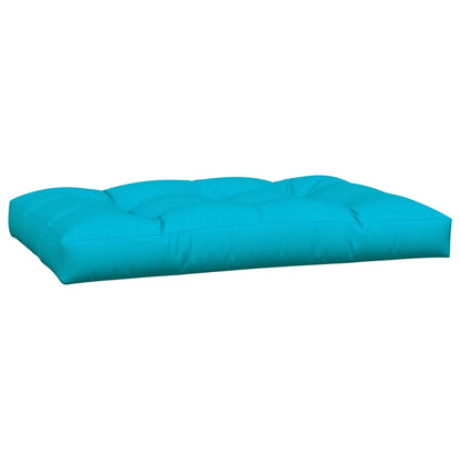 Coussins de palette lot de 7 turquoise tissu