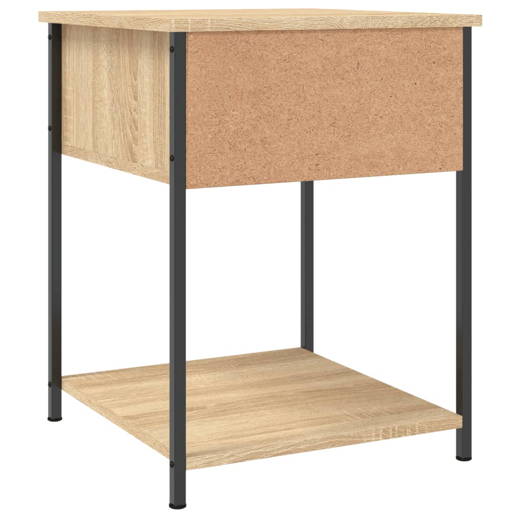 Tables de chevet 2 pcs chêne sonoma 44x45x58 cm bois ingénierie