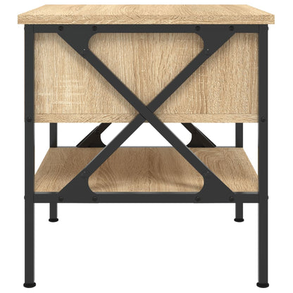 Table de chevet chêne sonoma 40x42x45 cm bois d'ingénierie