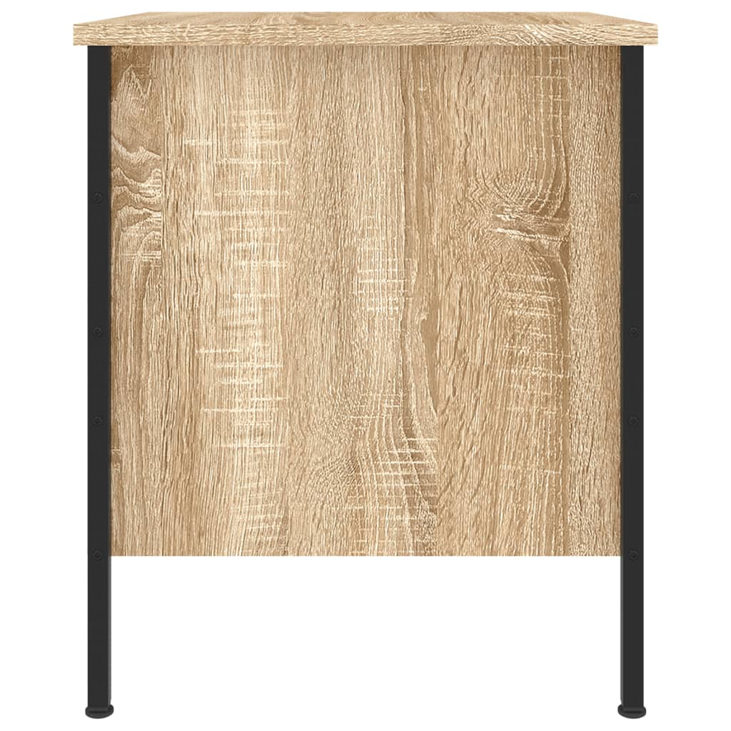 Table de chevet chêne sonoma 40x42x50 cm bois d'ingénierie