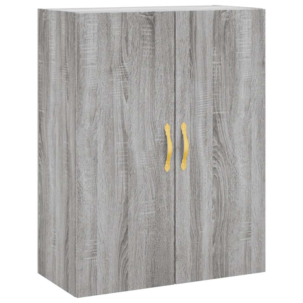 Armoire murale sonoma gris 69,5x34x90 cm