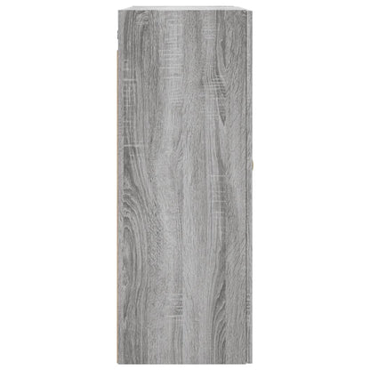 Armoire murale sonoma gris 69,5x34x90 cm