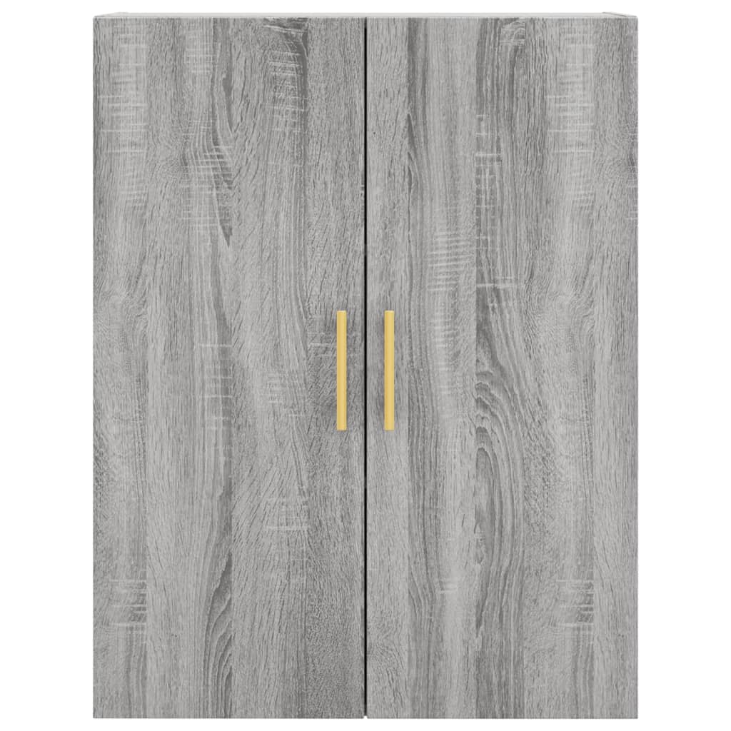 Armoire murale sonoma gris 69,5x34x90 cm