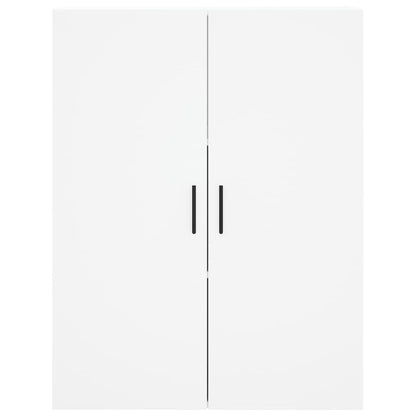 Armoire murale blanc 69,5x34x90 cm