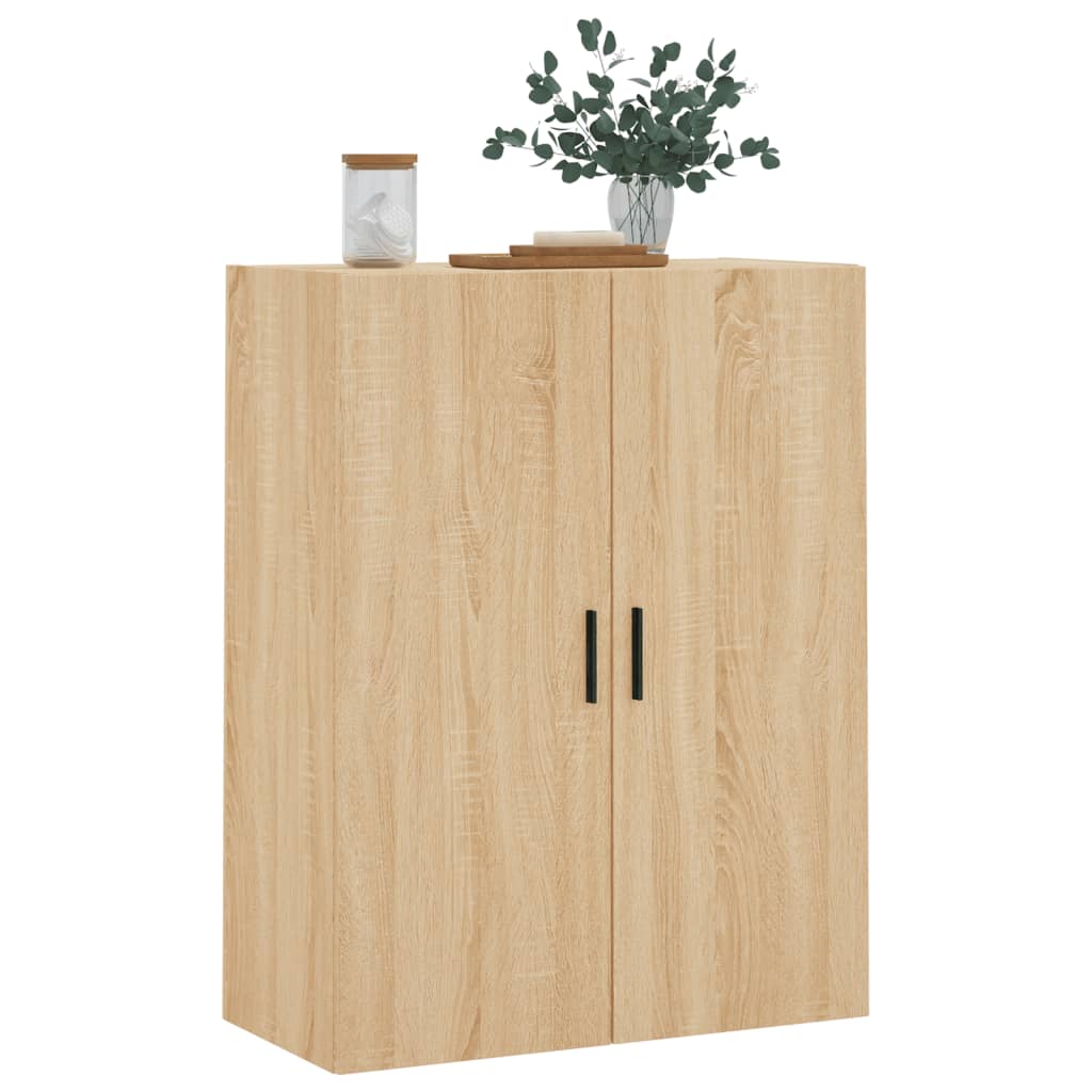 Armoire murale chêne sonoma 69,5x34x90 cm