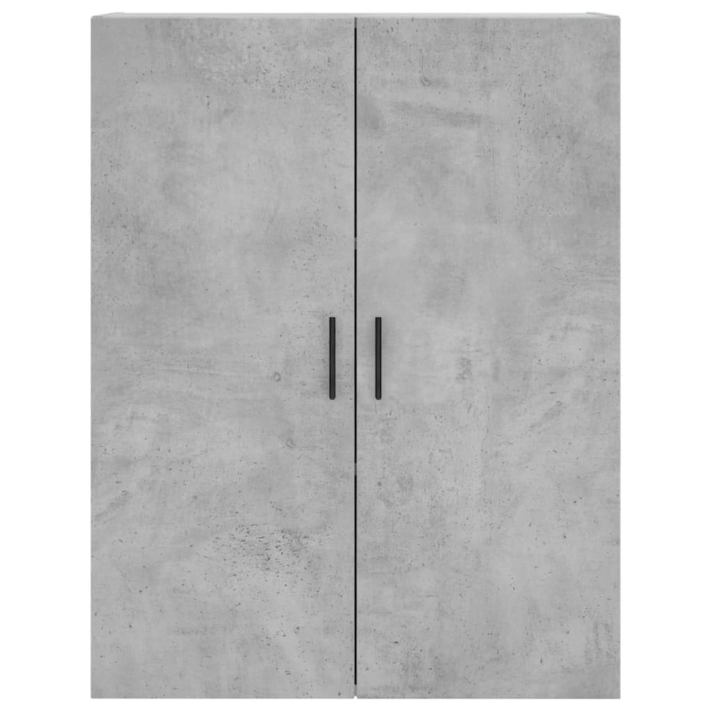 Armoire murale gris béton 69,5x34x90 cm