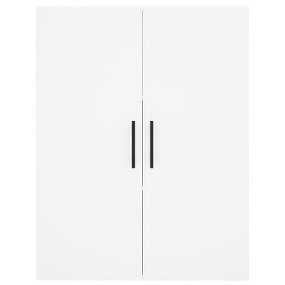 Armoire murale blanc 69,5x34x90 cm