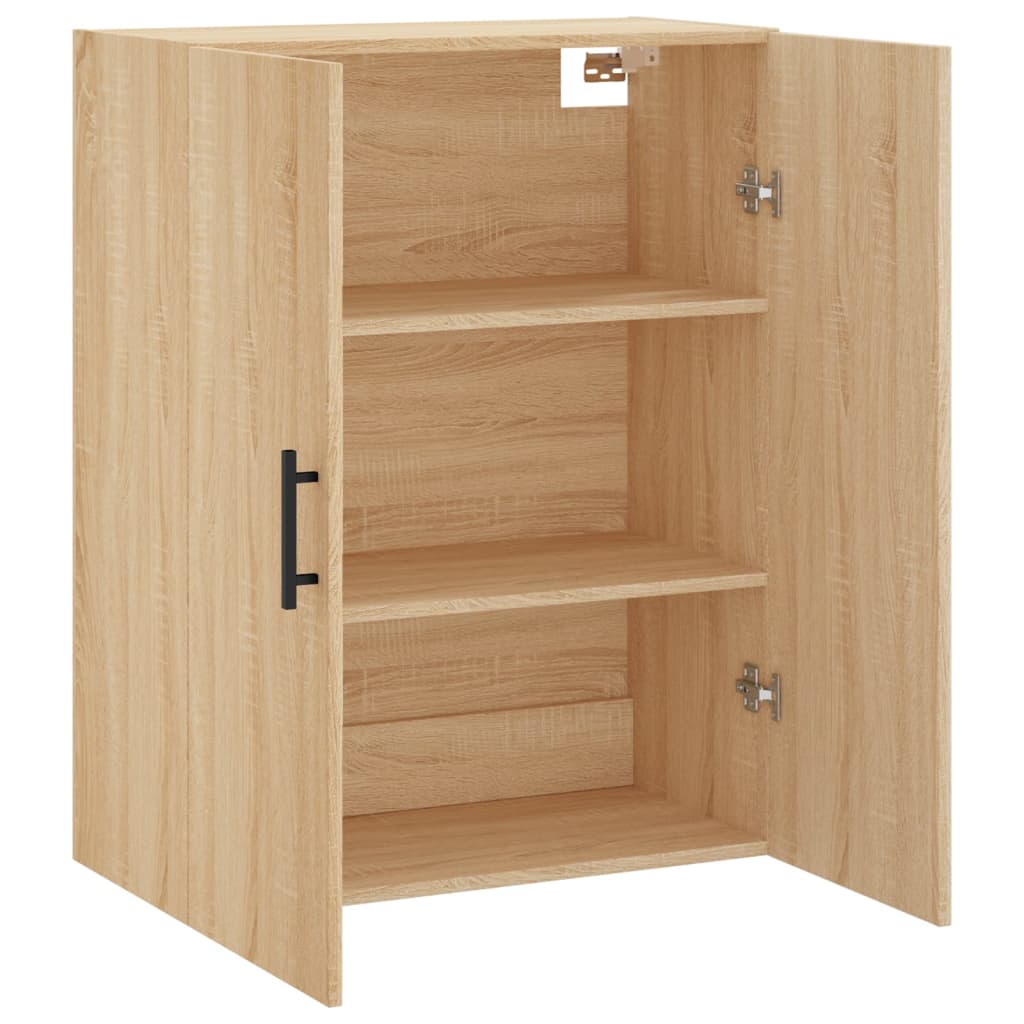 Armoire murale chêne sonoma 69,5x34x90 cm