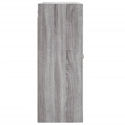 Armoire murale sonoma gris 69,5x34x90 cm bois d'ingénierie