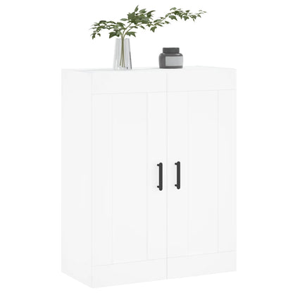 Armoire murale blanc 69,5x34x90 cm bois d'ingénierie