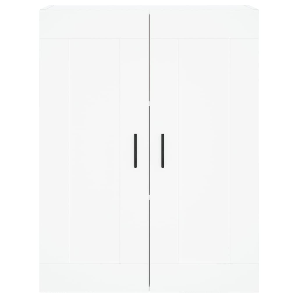 Armoire murale blanc 69,5x34x90 cm bois d'ingénierie