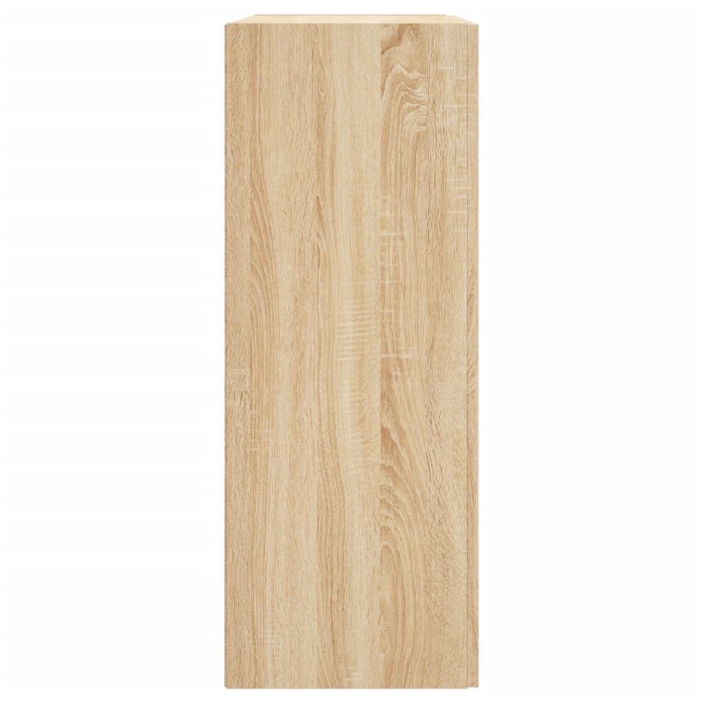 Armoire murale chêne sonoma 69,5x34x90 cm bois d'ingénierie