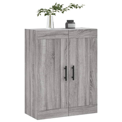 Armoire murale sonoma gris 69,5x34x90 cm bois d'ingénierie