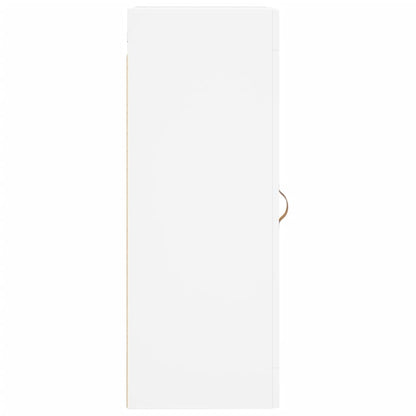 Armoire murale blanc 34,5x34x90 cm bois d'ingénierie