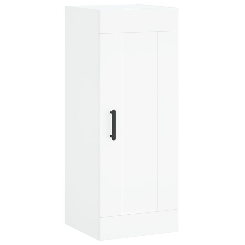 Armoire murale blanc 34,5x34x90 cm bois d'ingénierie