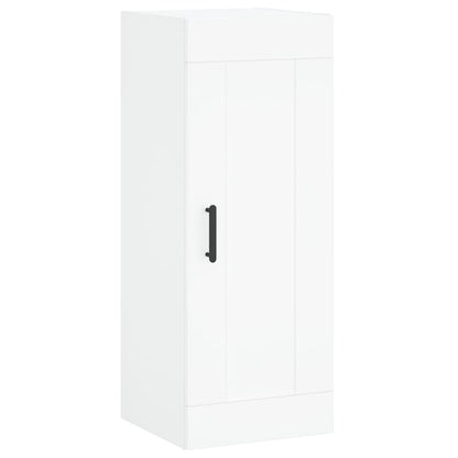 Armoire murale blanc 34,5x34x90 cm bois d'ingénierie