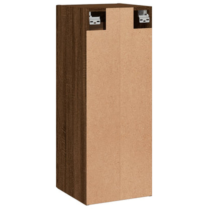 Armoire murale chêne marron 34,5x34x90 cm bois d'ingénierie