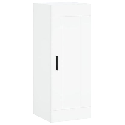 Armoire murale blanc 34,5x34x90 cm bois d'ingénierie