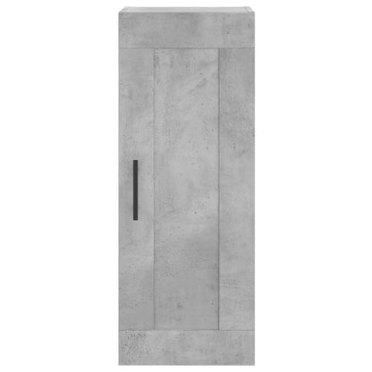 Armoire murale gris béton 34,5x34x90 cm bois d'ingénierie