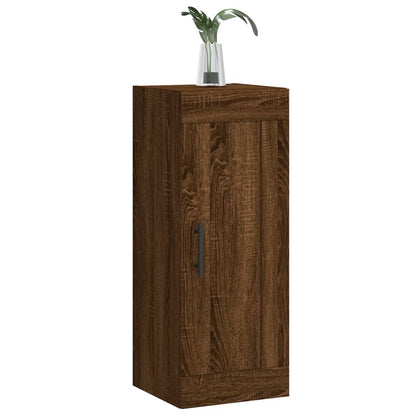 Armoire murale chêne marron 34,5x34x90 cm bois d'ingénierie