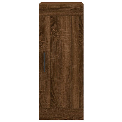 Armoire murale chêne marron 34,5x34x90 cm bois d'ingénierie