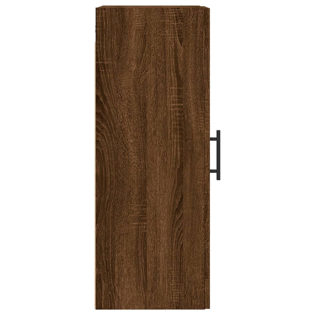 Armoire murale chêne marron 34,5x34x90 cm bois d'ingénierie