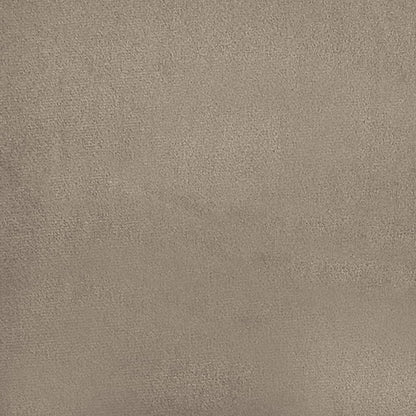 Canapé 2 places avec oreillers taupe 140 cm tissu microfibre