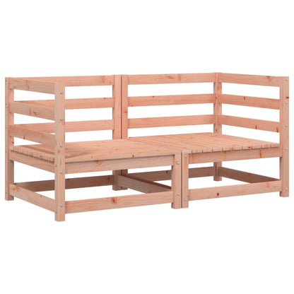 Canapés d'angle de jardin 2 pcs 70x70x67 cm bois massif douglas