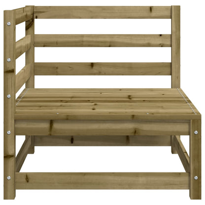 Canapés d'angle de jardin 2 pcs 70x70x67cm bois de pin imprégné