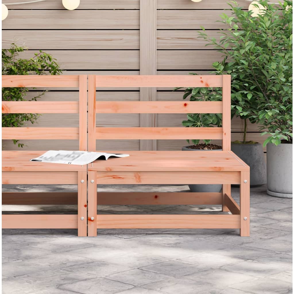 Canapé de jardin sans accoudoirs 70x70x67cm bois massif douglas