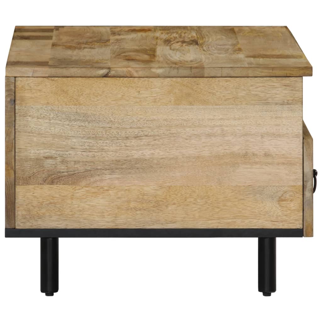 Table basse 80x54x40 cm bois de manguier massif