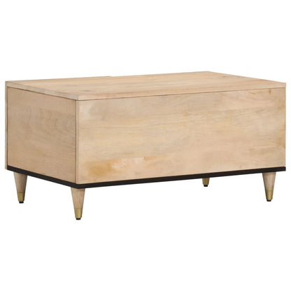 Table basse 80x50x40 cm bois de manguier massif